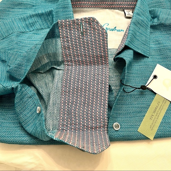 NWT ROBERT GRAHAM BRIXTON EMBROIDERED LONG SLEEVE CLASSIC SHIRT - Picture 6 of 11